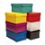 Caixa Organizadora TOP Line para Sapato 28X17X12CM Amarela - Imagem 4