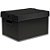 Caixa Organizadora Prontobox Preto 560X365X300MM XG - Imagem 1