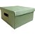 Caixa Organizadora Média 29X29X15CM Verde - Imagem 2