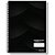 Caderno Quadriculado Universitário 7X7MM 80 Folhas Espiral Office Capa Dura Pacote com 5 - Imagem 3