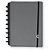 Caderno Inteligente Médio Basic GREY 80 Folhas - Imagem 2