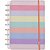Caderno Inteligente Médio ARCO-ÍRIS Pastel 80 Folhas - Imagem 2