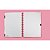Caderno Inteligente Grande ALL PINK 80 Folhas - Imagem 2