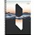 Caderno Espiral 1/4 Capa Dura Quatro Elementos 80 Folhas - Pacote com 05 Unidades - Imagem 2