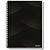Caderno Espiral 1/4 Capa Dura Office 200 Folhas Pacote com 05 - Imagem 4