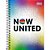 Caderno Espiral 1/4 Capa Dura NOW United 80 Folhas - Pacote com 04 - Imagem 2