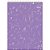 Caderno Espiral 1/4 Capa Dura Lavender 80F Espiral Superior PCT com 10 - Imagem 4
