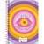Caderno Espiral 1/4 Capa Dura Joyful MIND 80 Folhas - Pacote com 05 Unidades - Imagem 4
