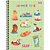 Caderno Espiral 1/4 Capa Dura CLIFF Feminino 80 Folhas - Pacote com 05 Unidades - Imagem 2