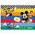 Caderno de Cartografia e Desenho Espiral Capa Dura Mickey 80 Folhas - Pacote com 04 - Imagem 4