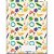 Caderno Caligrafia Capa Dura Decorado 48 Folhas Universitário Brochura Vertical - Pacote com 5 Unidades - Imagem 3