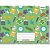 Caderno Caligrafia Capa Dura Decorado 48 Folhas 1/4 Brochura Horizontal - Pacote com 5 - Tamoio - Imagem 5