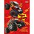 Caderno Brochurão Capa Dura HOT Wheels Monster TRUCKS 80FL PCT com 05 - Imagem 4