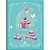 Caderno Brochurão Capa Dura Cupcake 80FLS PCT com 05 - Imagem 3