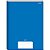 Caderno Brochura 1/4 Capa Dura STIFF 96 Folhas Azul - Pacote com 5 - Imagem 1