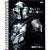 Caderno Brochura 1/4 Capa Dura STAR WARS Mandalorian 80FLS PCT com 05 - Imagem 1