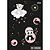 Caderno Brochura 1/4 Capa Dura MY Friend 80F PCT com 05 - Imagem 4
