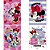 Caderno Brochura 1/4 Capa Dura Minnie TOP 48 Folhas – Pacote com 5 Unidades - Imagem 1