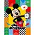 Caderno Brochura 1/4 Capa Dura Mickey 80 Folhas - Pacote com 5 Unidades - Imagem 6