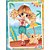 Caderno Brochura 1/4 Capa Dura JUDY 80 Folhas Pacote com 10 - Imagem 2