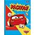 Caderno Brochura 1/4 Capa Dura CARS 80FLS PCT com 10 - Imagem 6