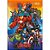 Caderno Brochura 1/4 Capa Dura Avengers 80 Folhas - Pacote com 5 - Imagem 5