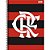 Caderno 15X1 Capa Dura Flamengo 240 Folhas - Pacote com 2 Unidades - Imagem 1