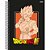 Caderno 15X1 Capa Dura Dragon BALL 240F PCT com 02 - Imagem 9
