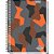 Caderno 15X1 Capa Dura Camuflagem 240 Folhas Pacote com 4 - Imagem 6