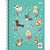 Caderno 12X1 Capa Dura Feminino Pepper - 192 Folhas - Pacote com 4 Unidades - Imagem 4