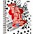 Caderno Espiral 10X1 Capa Dura Colegial Minnie Vintage 160 Folhas - Pacote com 04 Unidades - Imagem 6