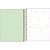 Caderno 10X1 Capa Dura Colegial HAPPY PP Verde 160FL PCT com 04 - Imagem 5