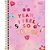Caderno 10X1 Capa Dura Colegial Capricho 160 Folhas Pacote com 4 - Imagem 1