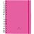 Caderno 10X1 Capa Dura Vision SMART Rosa 80F com ELAST - Imagem 2