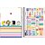 Caderno 10X1 Capa Dura Snoopy 160 Folhas Pacote com 04 Unidades - Imagem 5