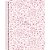 Caderno 10X1 Capa Dura Rosa Rose 160F PCT com 04 - Imagem 8