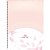 Caderno 10X1 Capa Dura Rosa Rose 160F PCT com 04 - Imagem 4