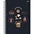 Caderno 10X1 Capa Dura Pixar 160F PCT com 04 - Imagem 3