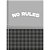 Caderno 10X1 Capa Dura NO Rules 160F PCT com 04 - Imagem 3