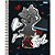 Caderno 10X1 Capa Dura Minnie 160 Folhas Pacote com 4 - Imagem 1