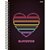 Caderno 10X1 Capa Dura Lovewins 160F PCT com 04 - Imagem 1