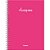 Caderno 10X1 Capa Dura Fluor MIX PP 160FLS PCT com 04 - Imagem 2
