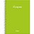 Caderno 10X1 Capa Dura Fluor MIX PP 160FLS PCT com 04 - Imagem 3