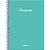 Caderno 10X1 Capa Dura Fluor MIX PP 160FLS PCT com 04 - Imagem 1