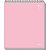 Caderno 10X1 Capa Dura FLIP Rosa Pastel VERT 160F PCT com 04 - Imagem 1