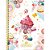 Caderno 10X1 Capa Dura Cupcake 160FLS PCT com 04 - Imagem 5