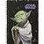 Caderno 01X1 Capa Dura Colegial STAR WARS 80 Folhas 24,5X18,5CM - Imagem 1