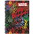 Caderno 01X1 Capa Dura Colegial Marvel 80F ESP 24,5X18,5CM - Imagem 1
