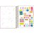Caderno 01X1 Capa Dura Colegial HAPPY PP Rosa 80FLS PCT com 05 - Imagem 4
