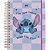 Caderno 01X1 Capa Dura STITCH SMART Mini 80FCOM Elasti - Imagem 1